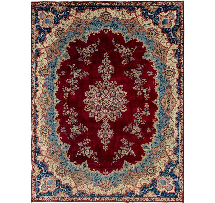 9' 10 x 13' Yazd Persian Rug