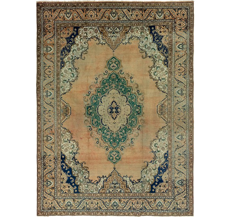 9' 8 x 13' 4 Tabriz Persian Rug