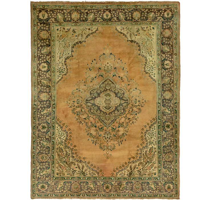 9' 9 x 13' Tabriz Persian Rug