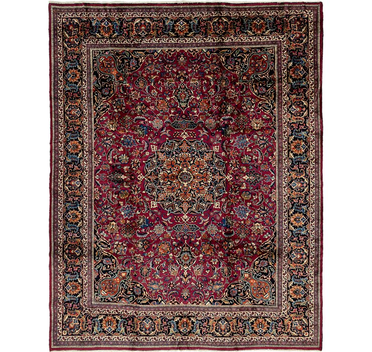 10' 2 x 13' Mashad Persian Rug