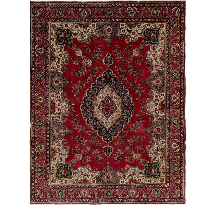 9' 10 x 13' Tabriz Persian Rug