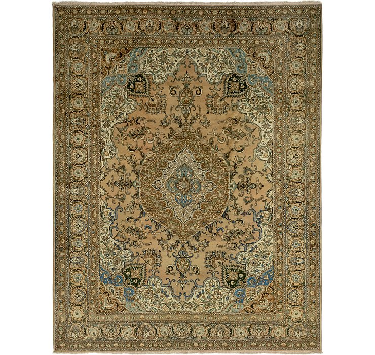 10' 5 x 13' 5 Tabriz Persian Rug