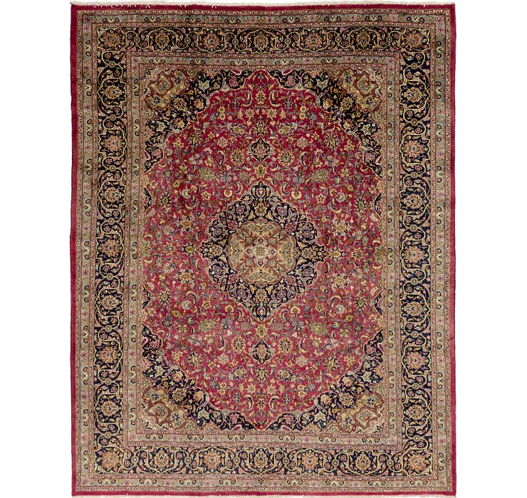 10' x 12' 9 Mashad Persian Rug