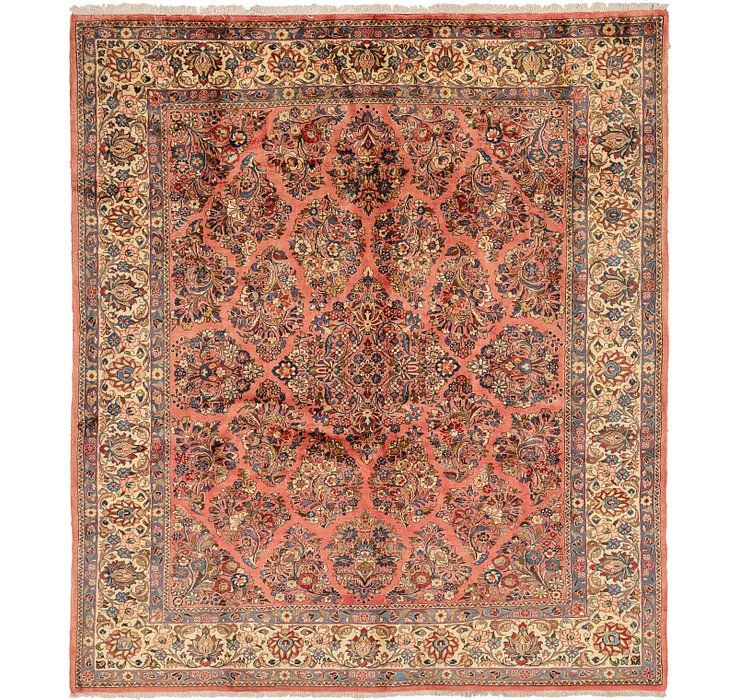 7' 4 x 8' 4 Shahrbaft Persian Squar...