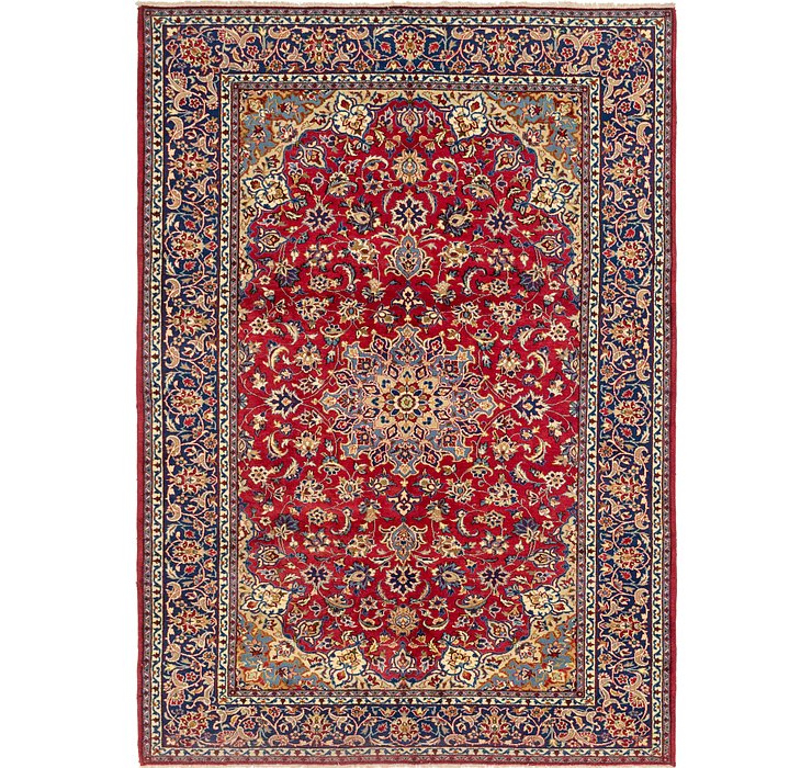 7' 4 x 11' Isfahan Persian Rug