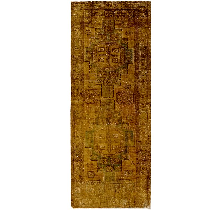 4' 2 x 11' 4 Ultra Vintage Persian R...