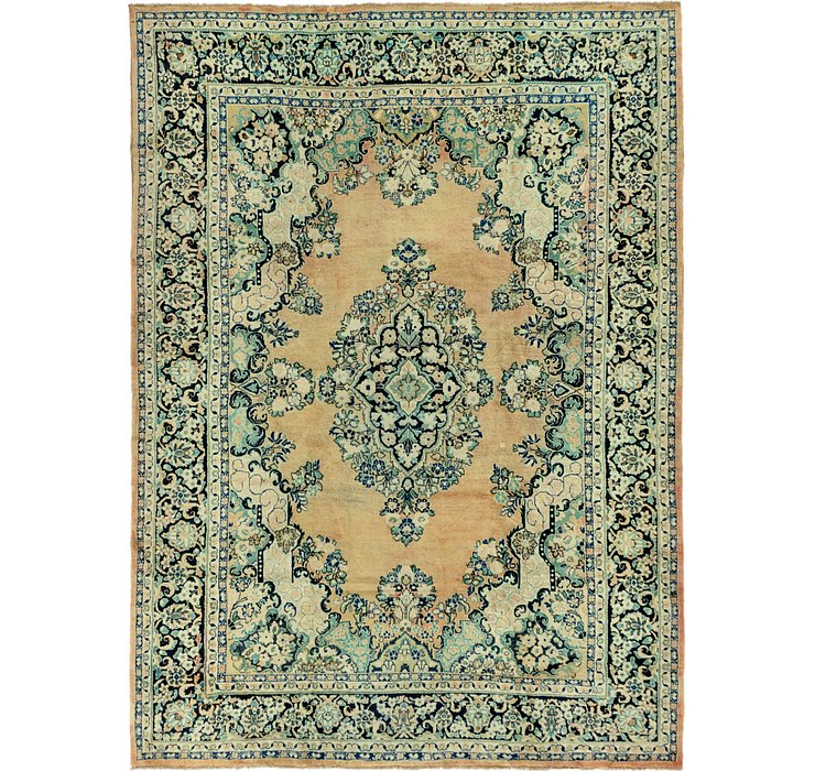 9' 5 x 13' 4 Meshkabad Persian Rug