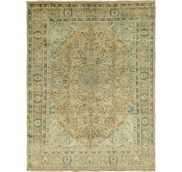 9' 10 x 12' 10 Tabriz Persian Rug