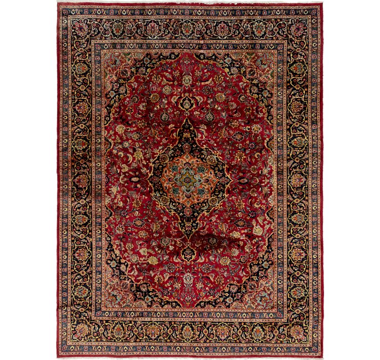 8' 4 x 11' 2 Mashad Persian Rug
