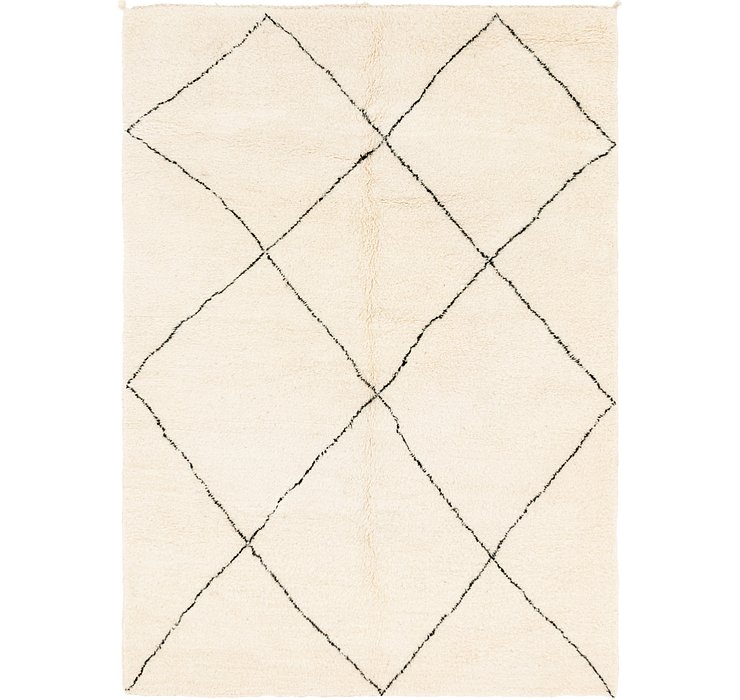 6' 8 x 9' 9 Moroccan Rug