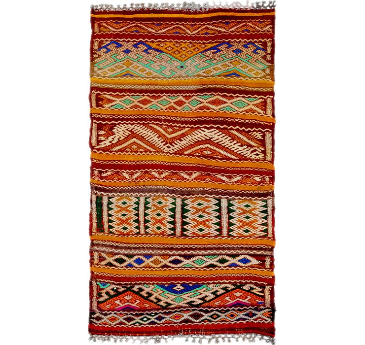 2' 7 x 5' Moroccan Rug