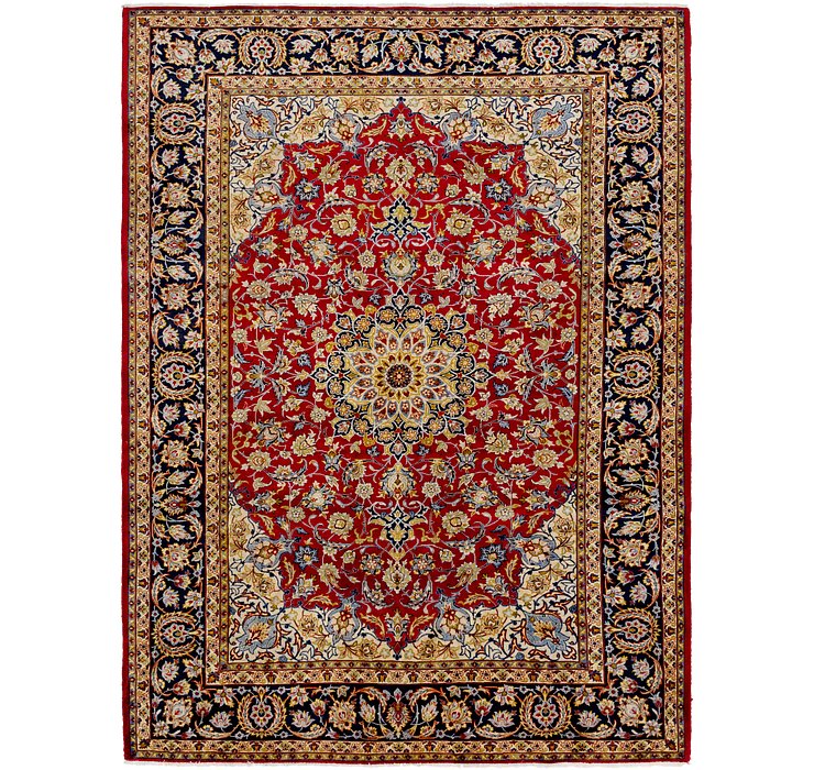 8' 10 x 12' Isfahan Persian Rug