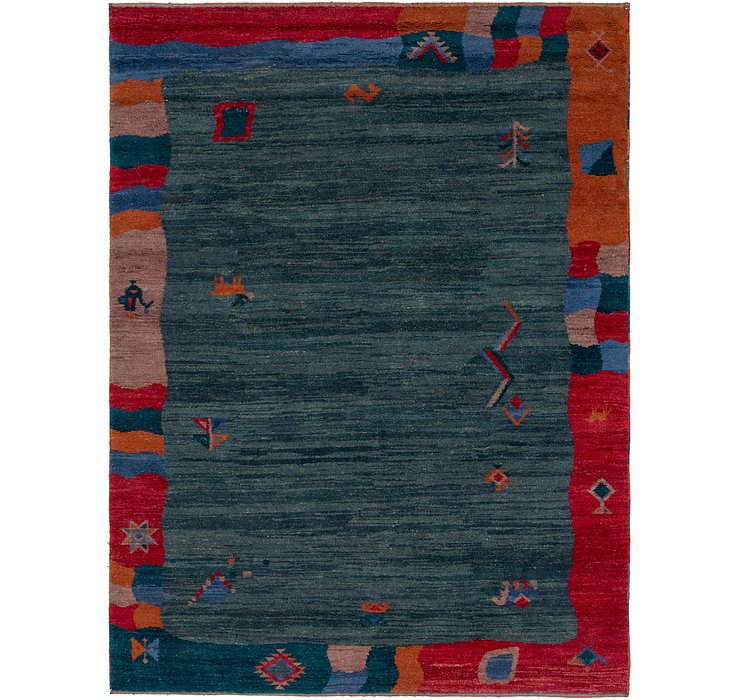 8' 3 x 11' 4 Shiraz-Gabbeh Rug