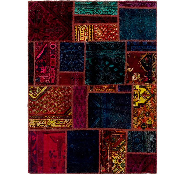 HandKnotted 4' 7 x 6' 2 Ultra Vintage Persian Rug