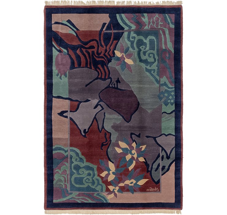 6' 7 x 9' 10 Nepal Rug