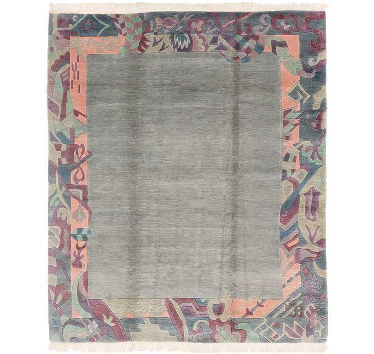 HandKnotted 6' 9 x 8' 4 Nepal Rug