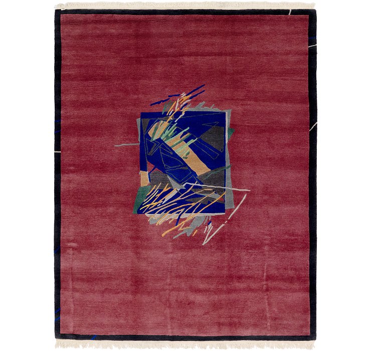 HandKnotted 7' 7 x 9' 9 Nepal Rug