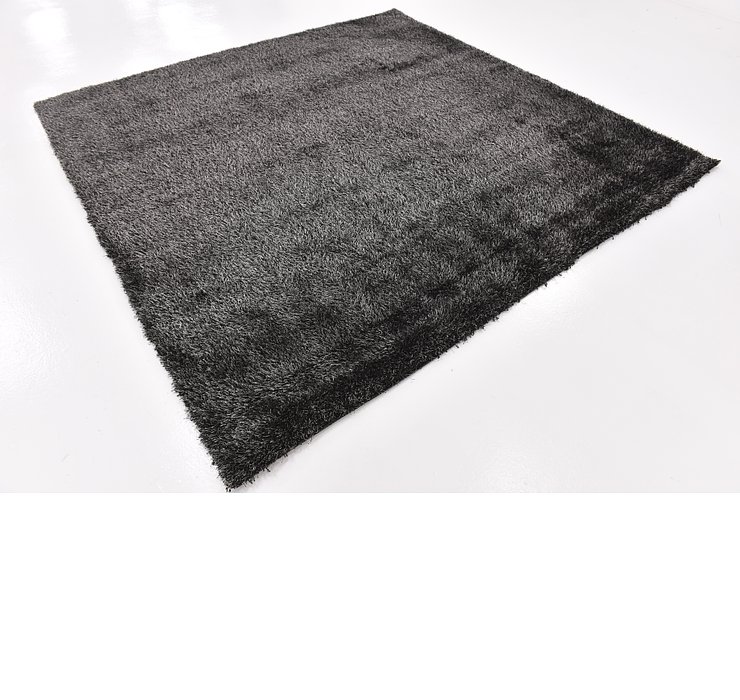 8' x 8' Luxe Solid Shag Square ...