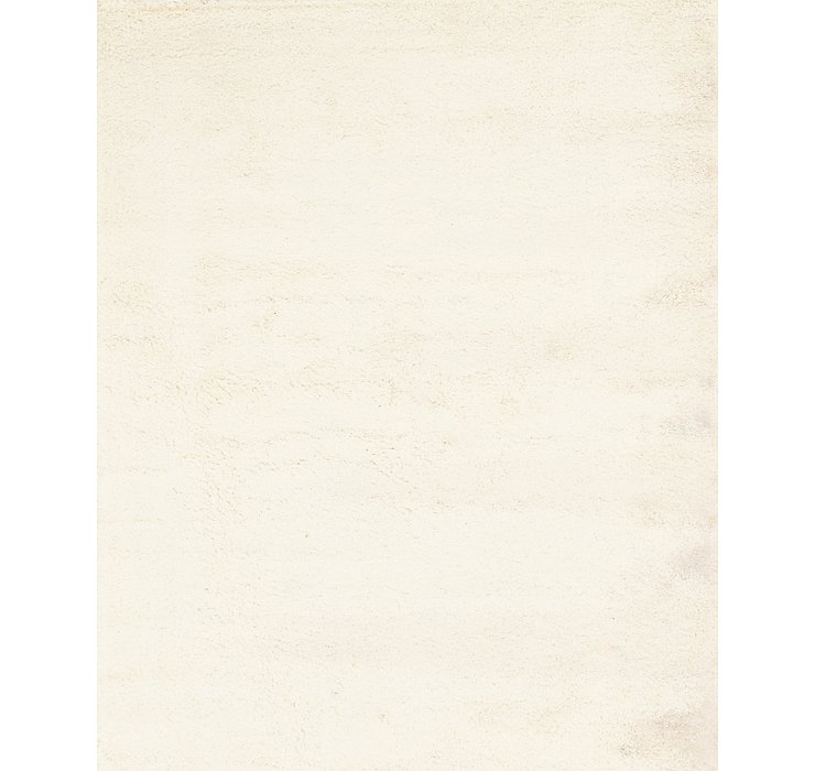 8' x 10' Solid Shag Rug