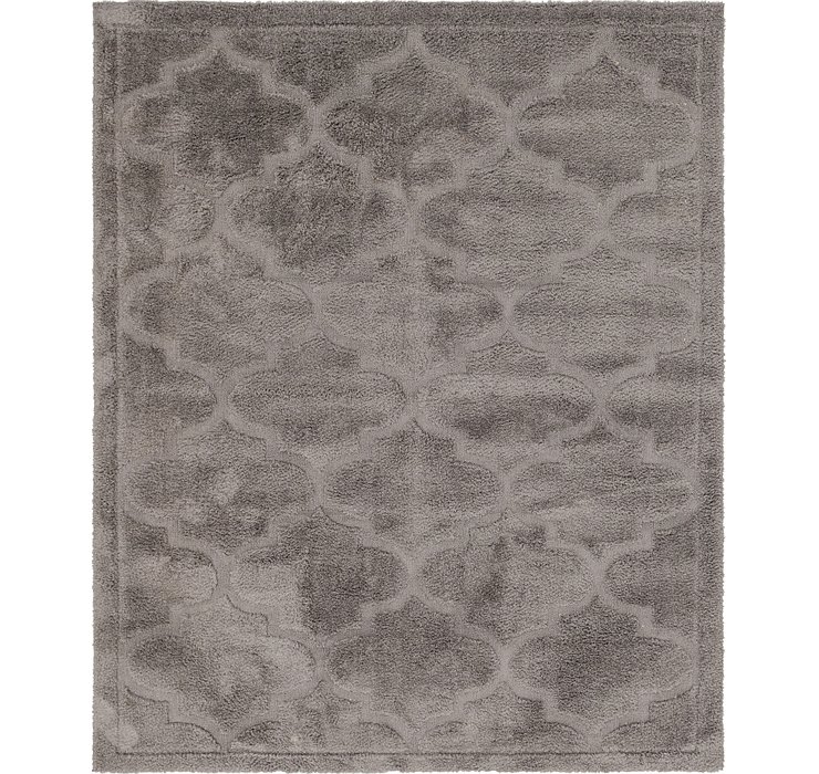8' x 10' Trellis Shag Rug