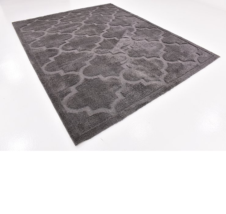8' x 10' Trellis Shag Rug