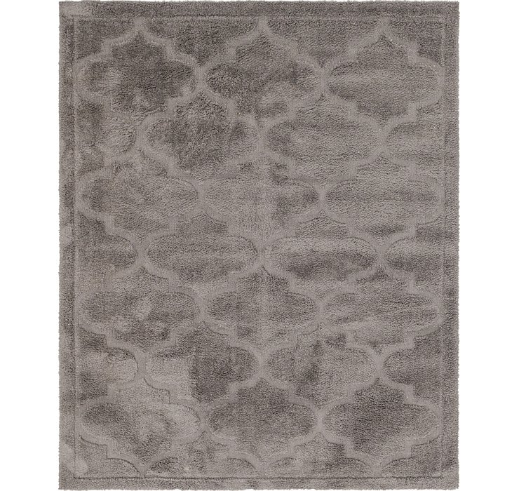 8' x 10' Trellis Shag Rug