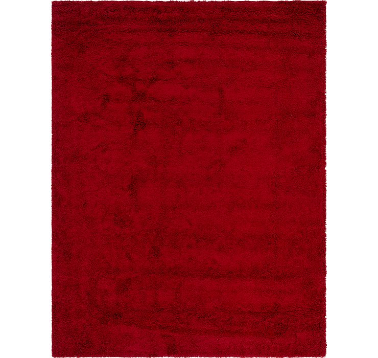 10' x 13' Solid Shag Rug
