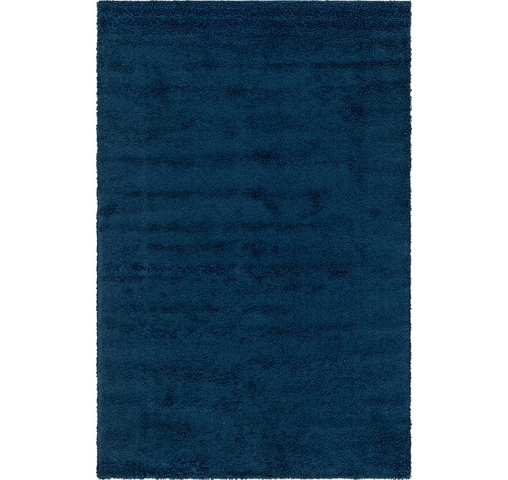7' 10 x 12' Solid Shag Rug