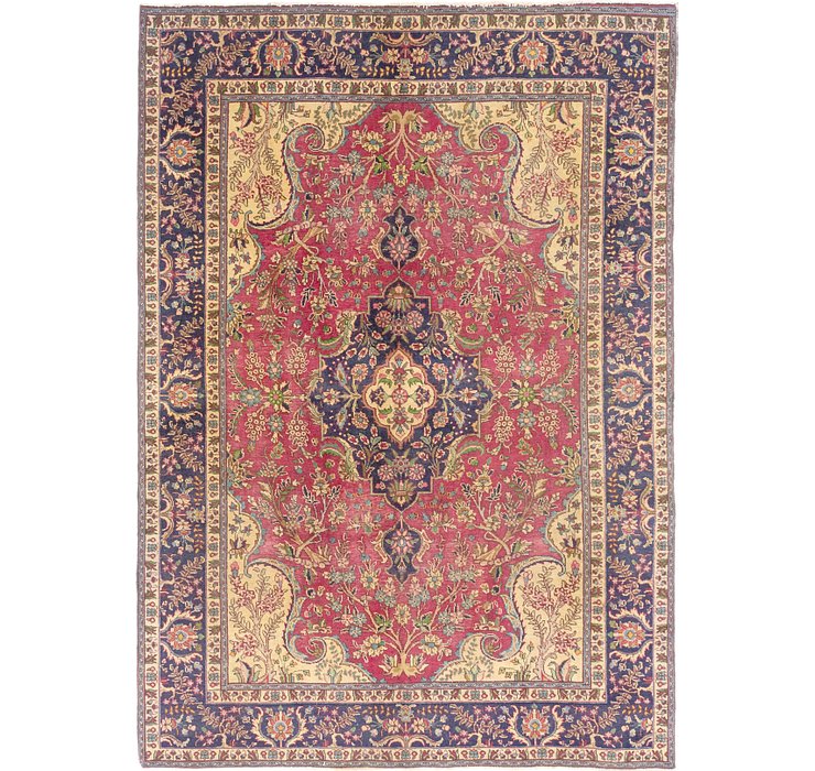 6' 5 x 9' 2 Tabriz Persian Rug