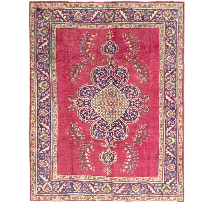 7' 3 x 9' 6 Tabriz Persian Rug
