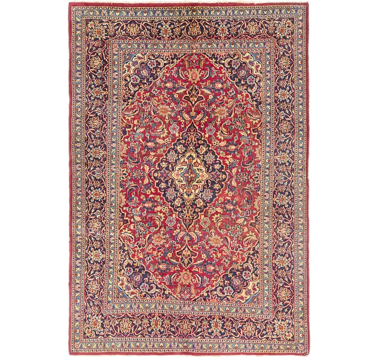 6' 6 x 9' 8 Mashad Persian Rug