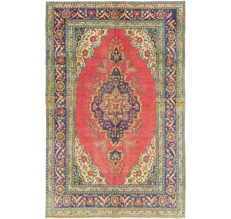 6' 9 x 10' 5 Tabriz Persian Rug