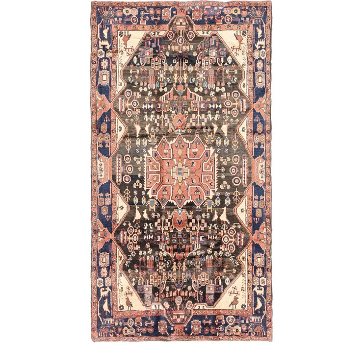 5' 6 x 10' 5 Nahavand Persian Rug