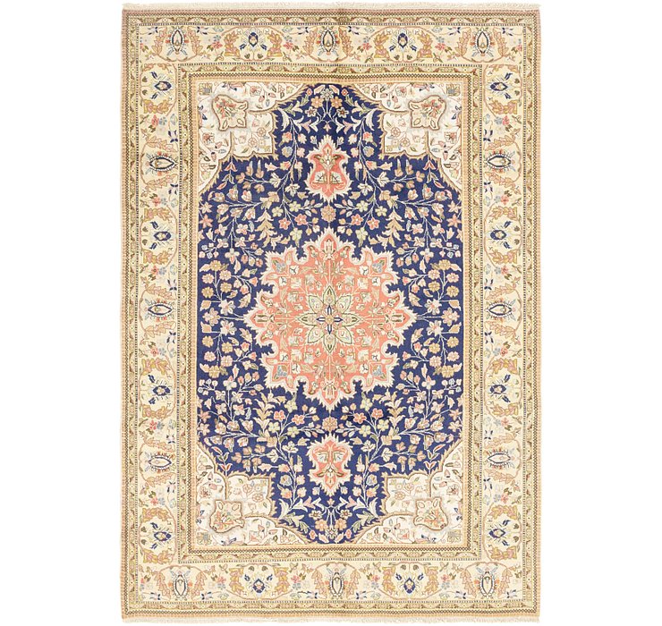 6' 6 x 9' 5 Tabriz Persian Rug