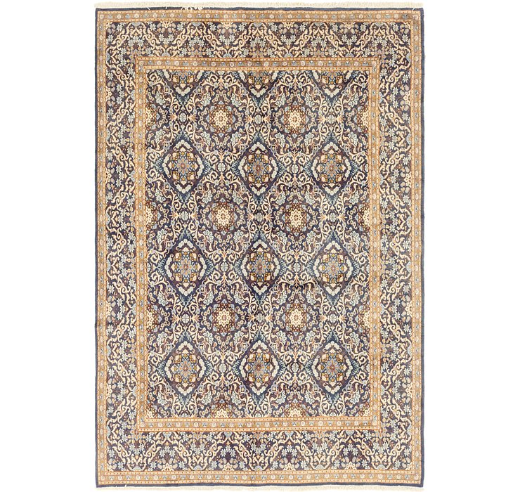 6' 4 x 9' 5 Kashan Persian Rug