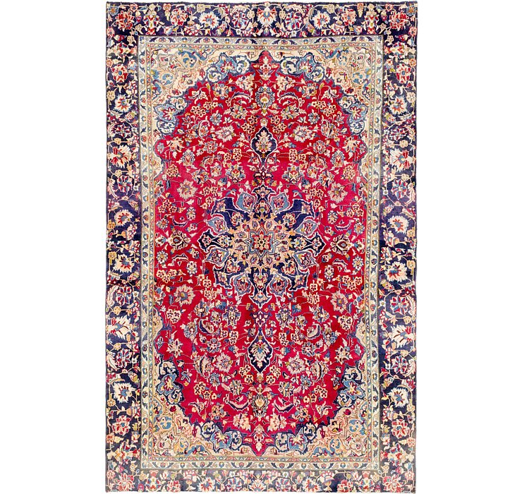 7' 2 x 11' 3 Isfahan Persian Rug