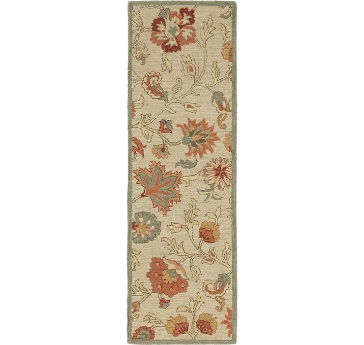 2' 6 x 8' Classic Agra Runner Rug
