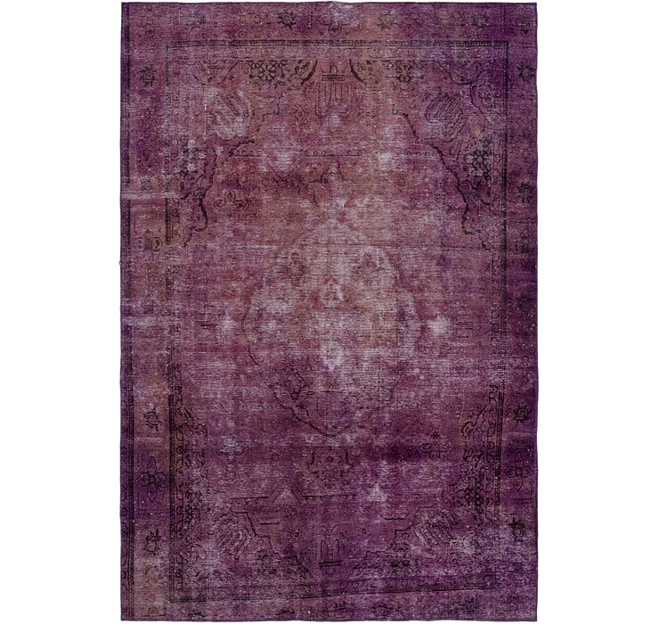 6' 4 x 9' 4 Ultra Vintage Persian Rug