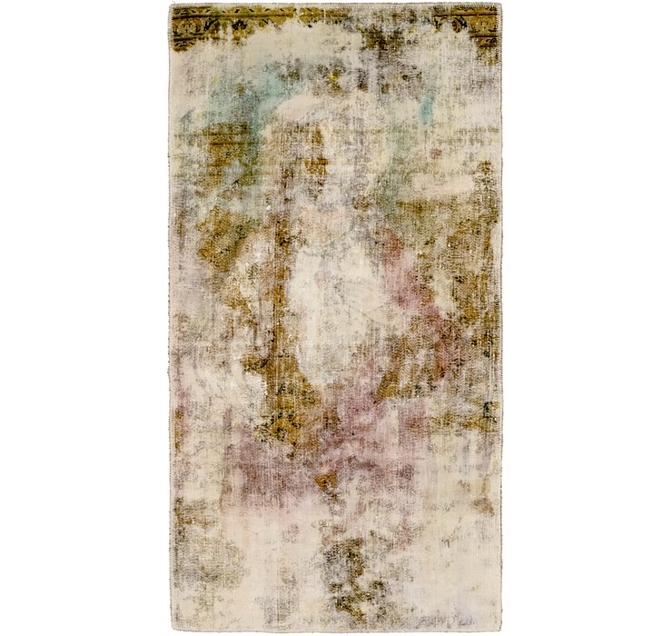 HandKnotted 3' x 5' 6 Ultra Vintage Persian Rug