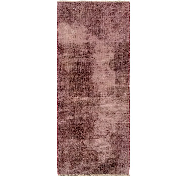 HandKnotted 3' x 7' 6 Ultra Vintage Persian R...