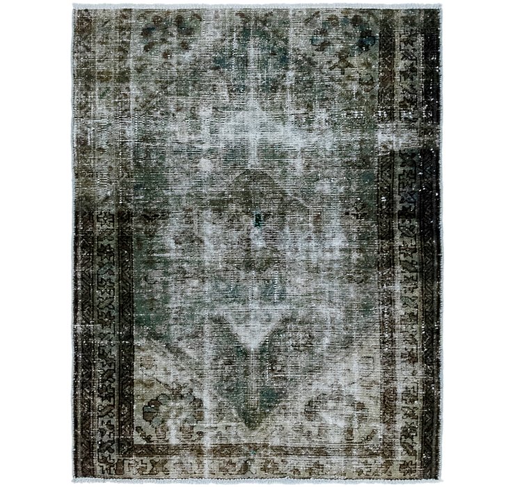 HandKnotted 3' 3 x 4' 3 Ultra Vintage Persian Rug