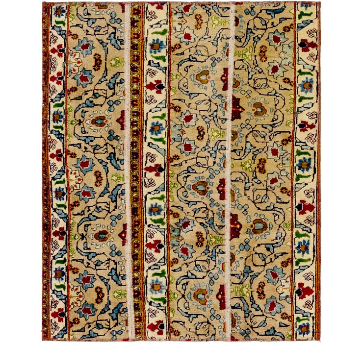 HandKnotted 3' 4 x 4' 2 Ultra Vintage Persian Rug