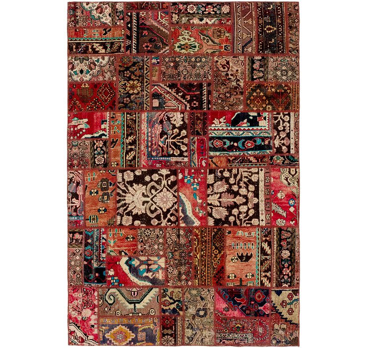 6' 2 x 9' 2 Ultra Vintage Persian Rug