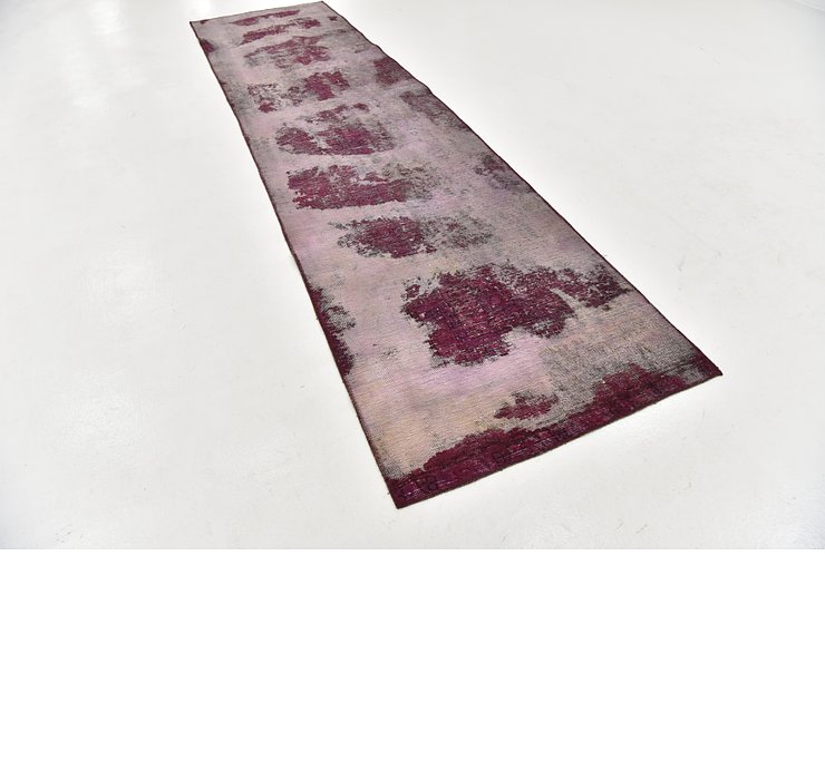 HandKnotted 3' 3 x 12' 6 Ultra Vintage Persian R...