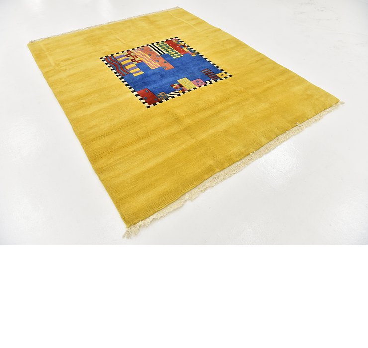 HandKnotted 6' 5 x 7' 9 Nepal Square Rug