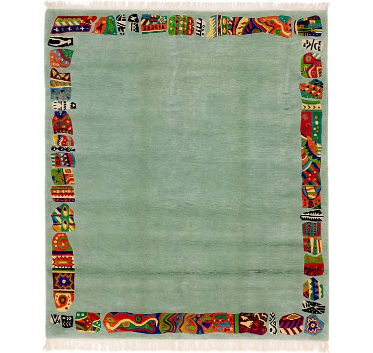 6' 10 x 8' Nepal Square Rug