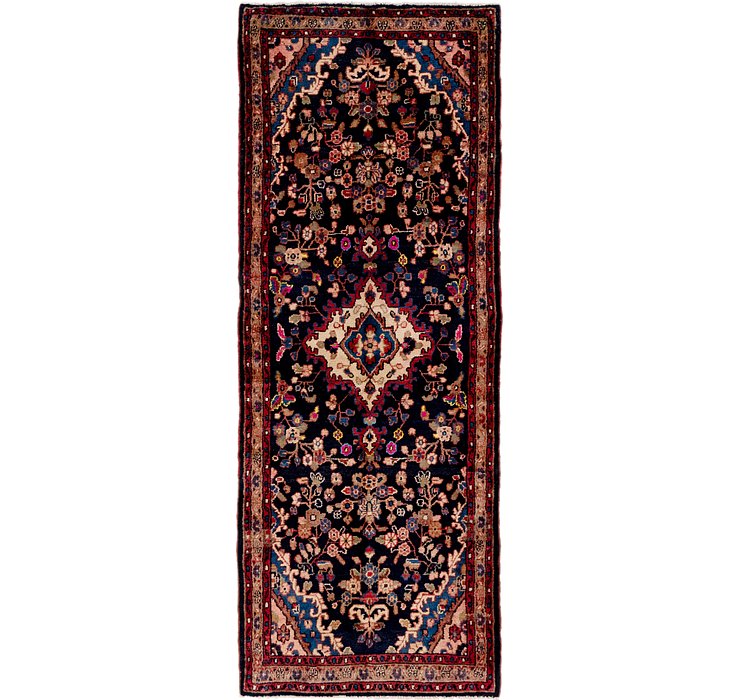 3' 8 x 9' 9 Hamedan Persian Runner ...