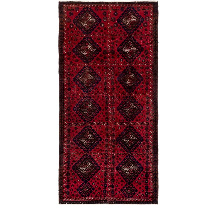 2' 6 x 5' 4 Balouch Persian Rug