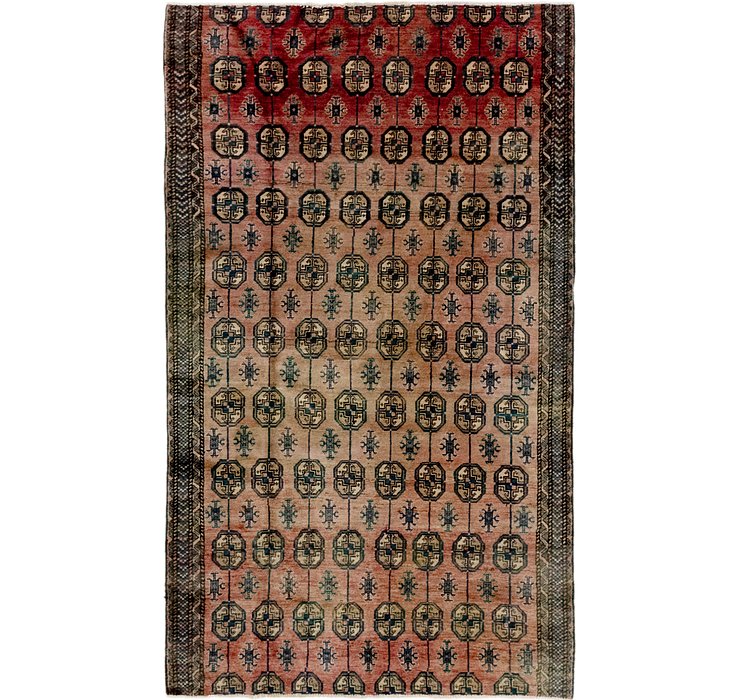 4' x 6' 7 Balouch Persian Rug