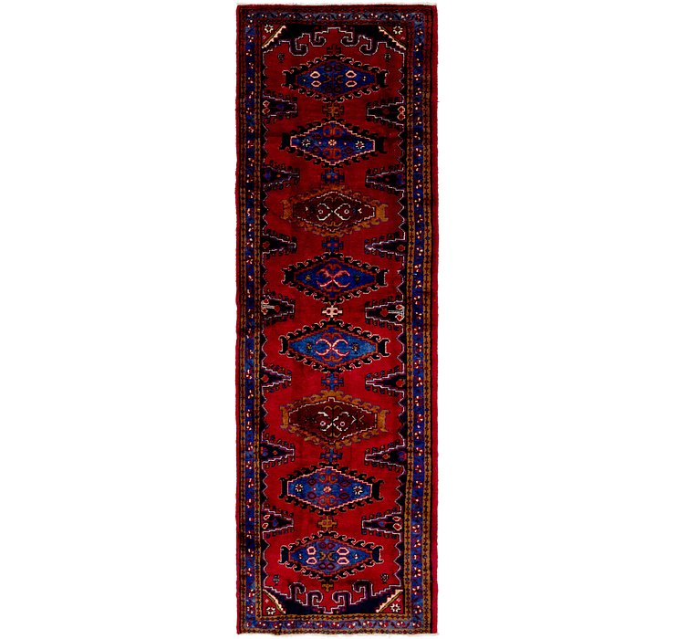 3' 10 x 13' 2 Viss Persian Runner Rug